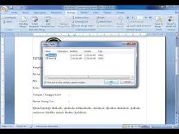 Menggabungkan Data Excel Dengan Ms Word Dengan Mail Merge Youtube