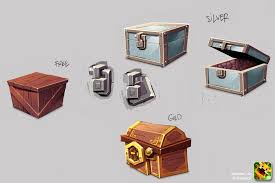 Monster Life Items Chests By Joslin Deviantart Com On Deviantart Game Concept Art Items Game Item