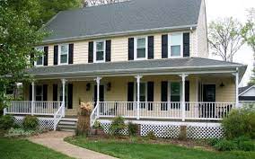 Yellow exterior color schemes are not always about using a bright yellow hue. Yellow Vinyl Siding Transitional Exterior Richmond By Jacobs Ladder Siding Roofing Windows Painting Houzz