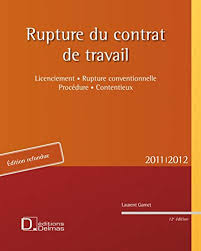 La démission est, sauf surprise, à exclure, dans la mesure où le salarié s'y refusera car elle est privative du chômage. Rupture Du Contrat De Travail 2011 2012 12e Ed Licenciement Rupture Conventionnelle Procedure Contentieux Amazon De Gamet Laurent Grange Fremdsprachige Bucher