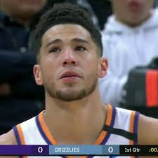 Devin booker had the worst height to wingspan ratio of players here, registering a 6'6.25:6'6.25. Nba On Espn Devin Booker In Tears After Teams Honor Kobe Facebook