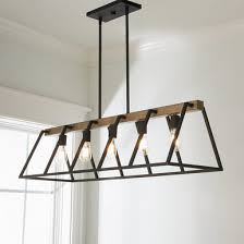 Rustic meets modern in this stylish chandelier. Rustic Farmhouse Chandeliers Shades Of Light