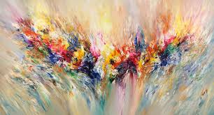Try to place a painting depicting water on the northern wall of your. Acrylic On Canvas Large Abstract Painting Art For Sale