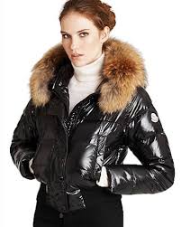 Moncler Alpin Classic Eider Down Jackets Women Fur Collar Black Only 209 9usd Moncler Jacket Women Moncler Jacket Jackets