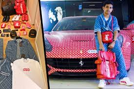 Check spelling or type a new query. The Rich Kid Who Got His Ferrari Wrapped In Supreme X Louis Vuitton Gq India