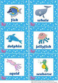 (2 sets of match up worksheets). Deep In The Ocean Deep In The Sea Song For Kids Animal Flashcards Sea Animals Preschool Animal Activities For Kids