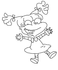 See actions taken by the people who manage and post content. Angelica Pickles Happy Face In Rugrats Coloring Page Color Luna