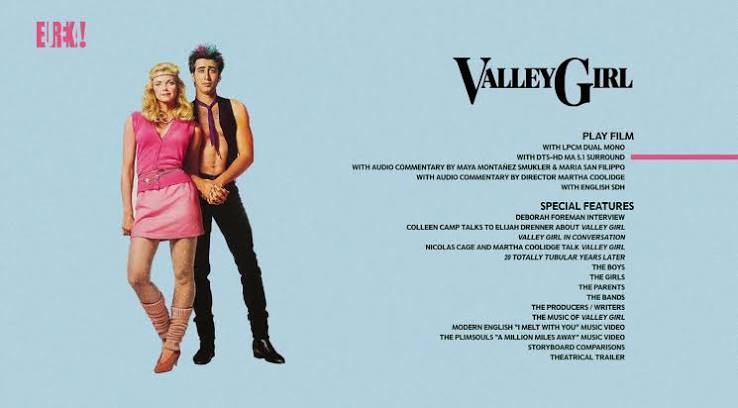 Blu-ray Review: VALLEY GIRL (1983) - cinematic randomness