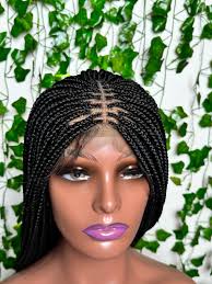 Full lace Small size knotless braided wig