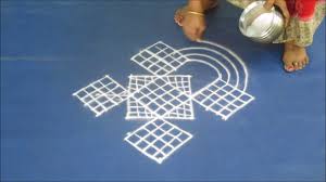 Free Hand Kolam A 1 By Learn Kolam Well it's a harvest festival and people decorate their houses with pongal kolams. cyberspaceandtime com