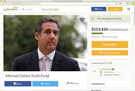 As parents, our concern with gofundme is whether or not any money she would receive through gofundme would have to be reported in a shape or fashion on her's/our taxes. Michael Cohen Sets Up Gofundme Page For Legal Costs