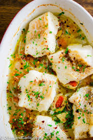 Roasted Cod With Capers Spanish Olives Seafood Recipes Roasted Cod Recipes