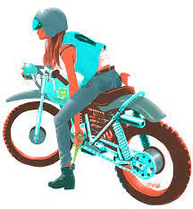 Switchblade On Behance Motorcycle Illustration Bike Illustration Character Design