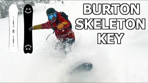 burton skeleton key powder test and snowboard review