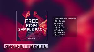 All free edm samples are available to download 100% royalty free for use in your music production or sound design project. Free Edm Sample Pack 2020 400 Samples House Trap Bounce Youtube