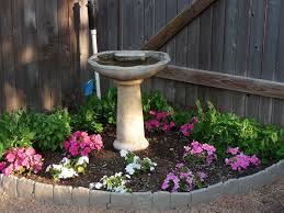 Corner Flower Garden Plans Corner Flower Bed Corner Garden Bird Bath Garden
