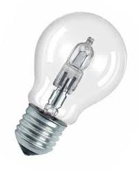Das besondere an halogenlampen ist, dass sie immer die bestmögliche farbwiedergabe (cri) erreichen und damit farben besonders naturecht und authentisch wiedergeben. Osram Halogenlampe Classic A Sockel E27 Prediger Lichtberater