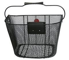 We did not find results for: Bask350 Quick Release Front Basket Black Wire Mesh Fits H Bars 22 2mm 31 8mm Rex Imports