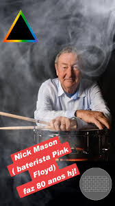 #pinkfloyd #pinkfloydfans #nickmason #rock #anos80 #aniversariantes
