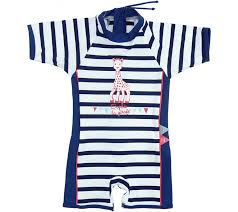 Modèle à manches courtes avec fermeture à glissière devant. Mayoparasol Combinaison Anti Uv Bebe Garcon 0 2 Ans Confortable Et Ecologique