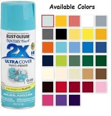 67 exact rustoleum spray paint chart