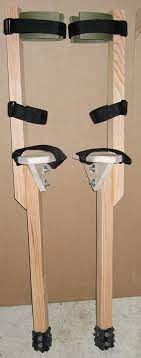Don T Want Really Complicated Stilts Just Simple Ones Like This Ariel In The Tallest And Spirits In Shorter Ones Stilts Wood Projects Cosplay Diy