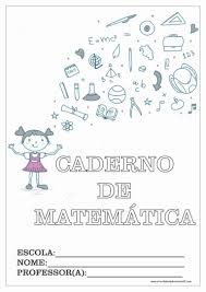 Capa De Caderno De Matemática Para Colorir 2 Capa De Caderno De Matematica Para Colorir Em 2020 Cadernos De Matematica Capa De Caderno Matematica