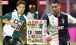 Maybe you would like to learn more about one of these? Cristiano Ronaldo Set To Make 1000th Senior Appearance Of His Career When Juventus Travel To Spal Daily Mail Online