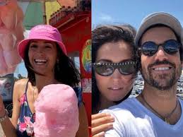A lei, e ai suoi tre figli, è dedicato il romanzo. Caterina Balivo 5 Anni Di Matrimonio Il Bacio Appassionato Con Il Marito