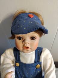 1993 Porcelain Little Dreamer by Sharon Hofer Boy Doll
