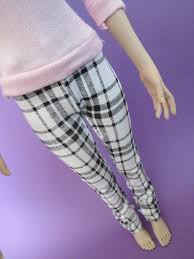 5.0 out of 5 stars 1. Black And White Plaid Pants Karlyl S Creations