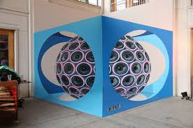 For instance, seeing what you believe to be a 3d object when it's actually a cleverly shaded and colored 2d drawing. Optical Illusion Liechtenstein Leon Keer 3d Street Artist 3d Streetpainter 3d Streetpainting Anamorphic Art 3d Paintings Mural Straattekening 3d Street Art Ar Kunstenaar Artist