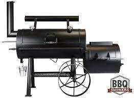 Horizon 20in Rd Special Marshal Smoker Loaded Bbq Smokers Smoker Offset Smoker
