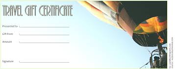 Certificate For Travel Agent Free 4 In 2020 Gift Certificate Template Travel Gifts Certificate Templates