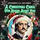 Wordsmith: A Christmas Carol for Edgar Allan Poe event in Baltimore, MD