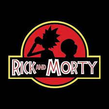 Rick And Morty Jurassic Park Logo Vinyl Tshirt Rick Et Morty Rick Et Dessin Anime Vintage