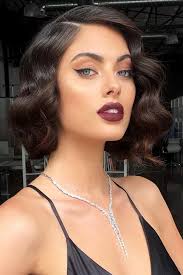 Inspiring Styling Ideas And Tutorials To Wear Finger Waves Perfectly Prom Hairstyles For Short Hair Short Wavy Hair Finger Wave Hair