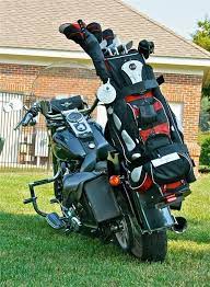 Motorcycle lift, utv, mower, snowmobile, golf cart lift free shipping. Golf Bag Carrier Harley Davidson Indian Quick Release 2x2 Cycles