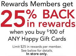 The office depot® officemax® gift card is valid on purchases at office depot stores in the u.s., puerto rico and the u.s. Expired Office Depot Officemax Earn 25 Rewards When Buying 100 Happy Gift Cards