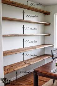 Pin By Liza Christopherson On Populorum House Ideas In 2020 Wood Shelves Living Room Diy Dining Room Living Room Shelves