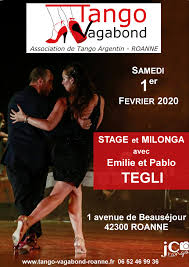 Du 14 au 21 fevrier 2015. Les Stages De Tango Argentin A Roanne