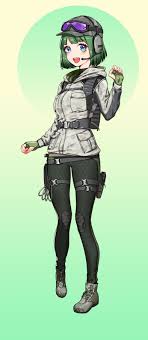 Pin By Anime Girls And Arty Stuff On Mainly Rainbow Rainbow Six Siege Anime Rainbow Six Siege Art Rainbow 6 Seige