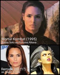 Summoned to a mysterious island, three martial arts warriors engage in the ultimate battle of good vs i had played countless hours of mortal kombat the video game in the arcade while in high school, and that was a cool game, so i thought, hey, this might. It S Hard To Believe This Film Will Be Celebrating Its 25th Anniversary Next Year Crazy I Had A Though What If Talisa Soto Who Originally Played Princess Kitana In The First And