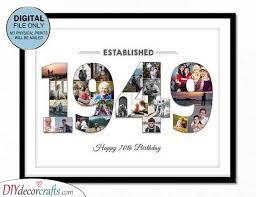 Two black birthday party decorations as perfect 70th birthday gifts for men, the message on these beautiful decorative banners, cheers to 70, happy birthday, is a great way to show your father that you love him. 70th Birthday Gift Ideas Amazing 70th Birthday Present Ideas