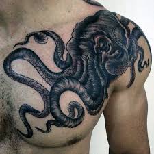 Most of the qualities of the animal come from their unique talents. 40 Octopus Chest Tattoo Designs For Men Oceanic Ink Ideas