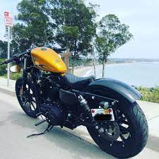 Alex Samuel Velez On Instagram Doradamecanica Santacruz Machina Harley Bobber Bobberstyle Bobberheads Bobbercusto Bobber Style Harley Hd Sportster