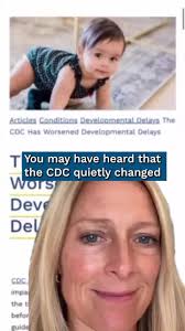 Did you know the CDC quietly shifted what’s considered “normal” for child  development?⁠, ⁠, Pushing back milestones like crawling, walking, and  talking might look like a small tweak, but the reality ...