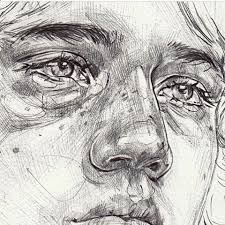 Drawing Pencil Portraits Pinterest Naomi Naomiokayyy Art Design Drawing Creative Artistic Painting Portrait Drawing Pencil Portrait Drawing People