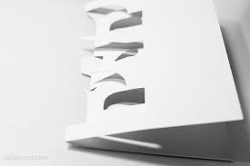 Fold the pop up part of your trophy card in half and cut along the dotted lines. Father S Day Pop Up Card With Free Silhouette Templates One Dog Woof