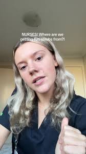 Fun Navy Blue Nursing Scrubs for Fun Scrub Fridays